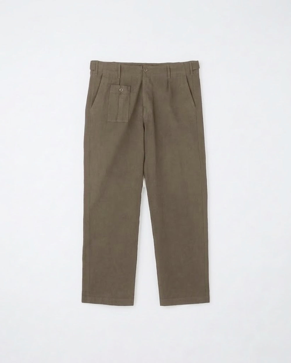 Cotton Chino Extended Waistband Gurkha Pants
