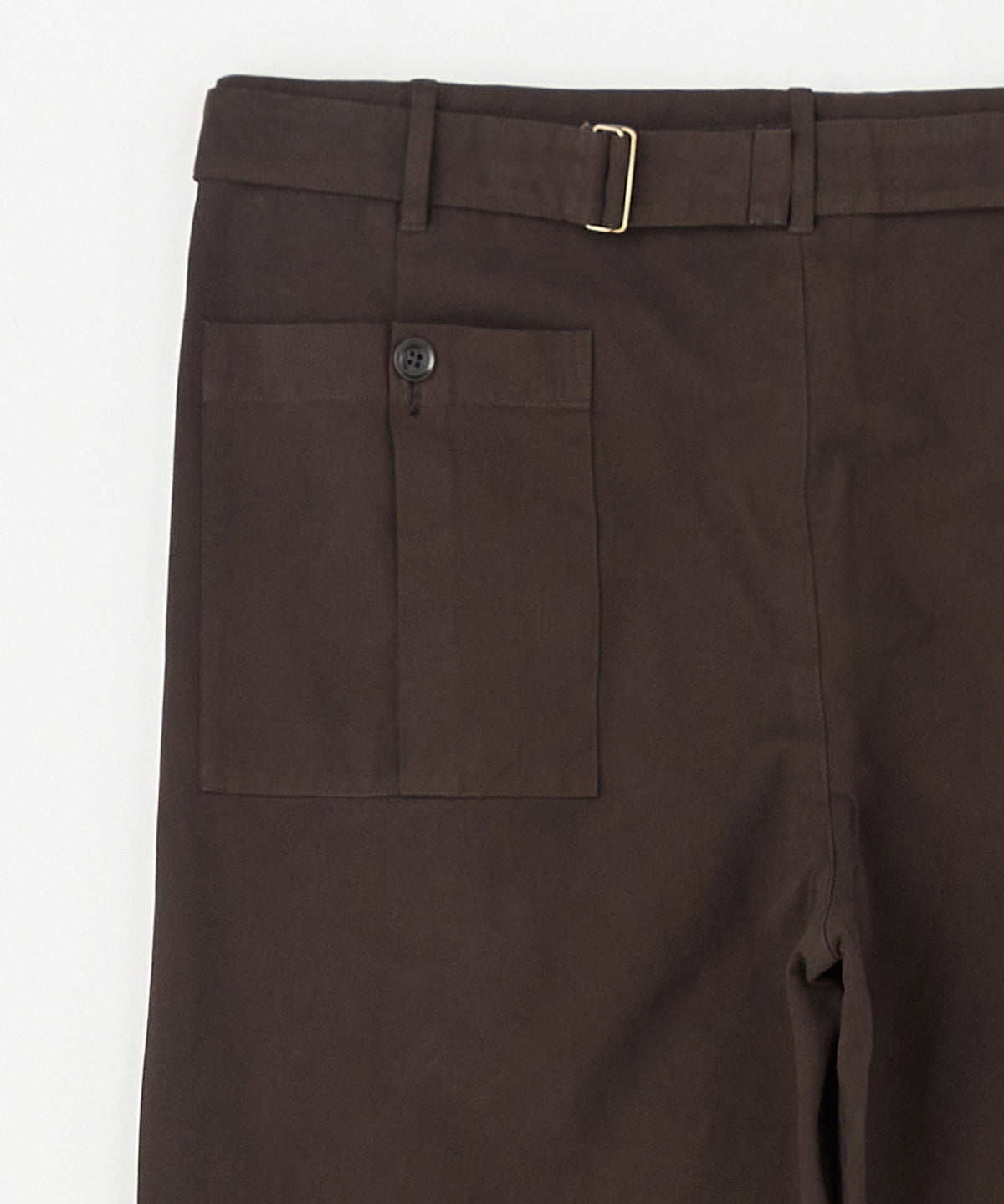 Cotton Chino Extended Waistband Gurkha Pants