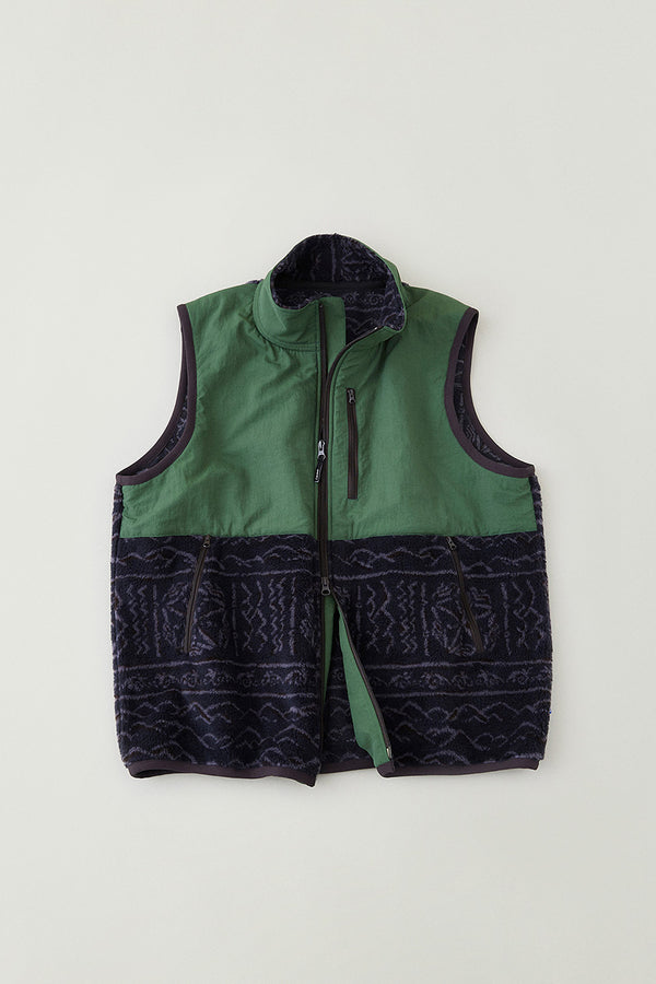 Jacquard Fleece Vest