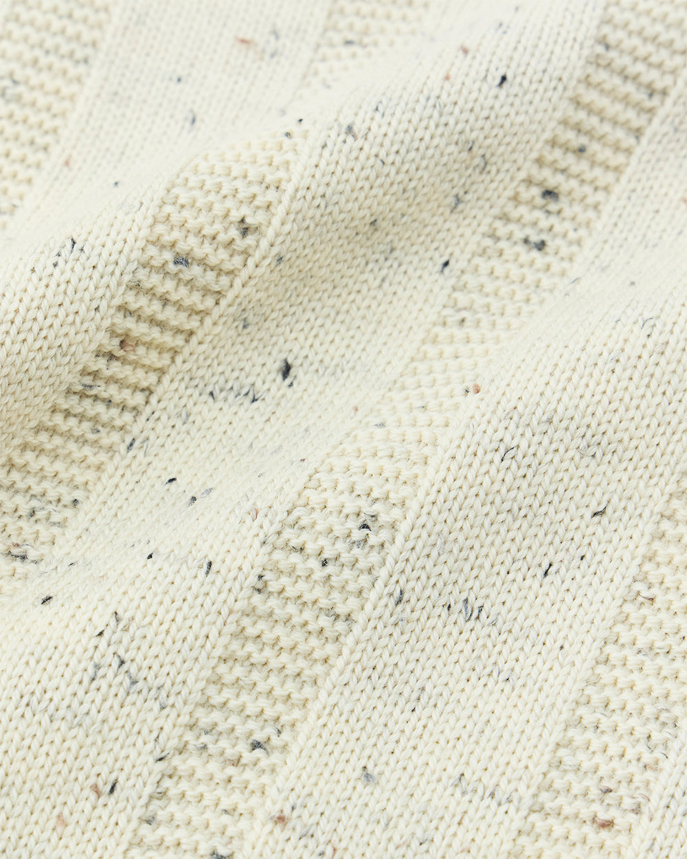 Merino Wool Roll Neck Sweater Made by GUERNSEY WOOLLENS