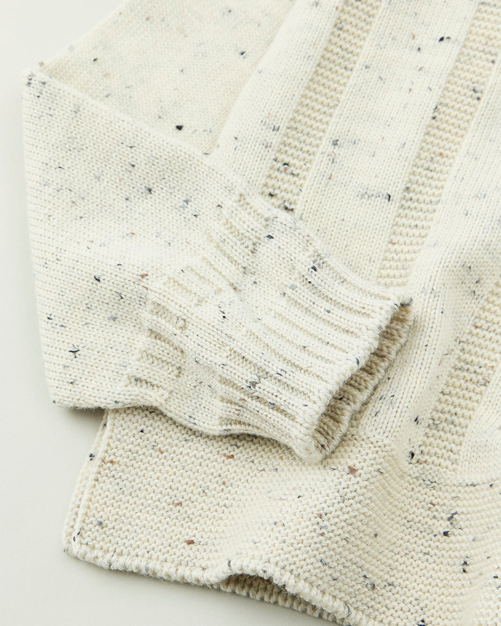 Merino Wool Roll Neck Sweater Made by GUERNSEY WOOLLENS