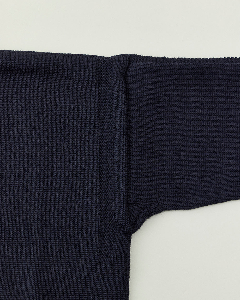 Merino Wool zip-up jumper Made by GUERNSEY WOOLLENS