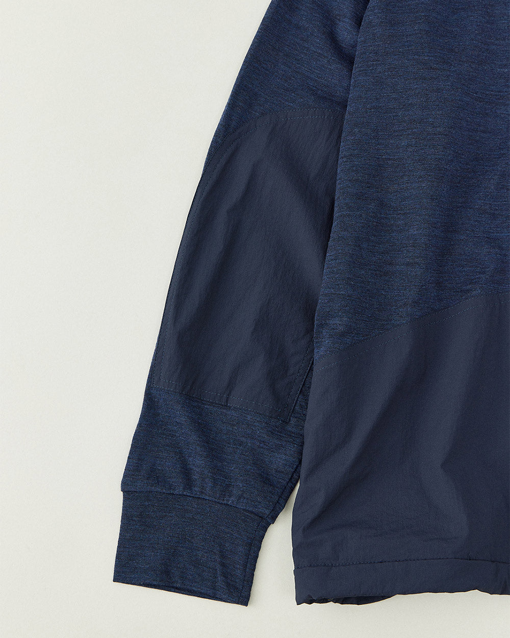 Light Merino Wool Half Zip Sweater