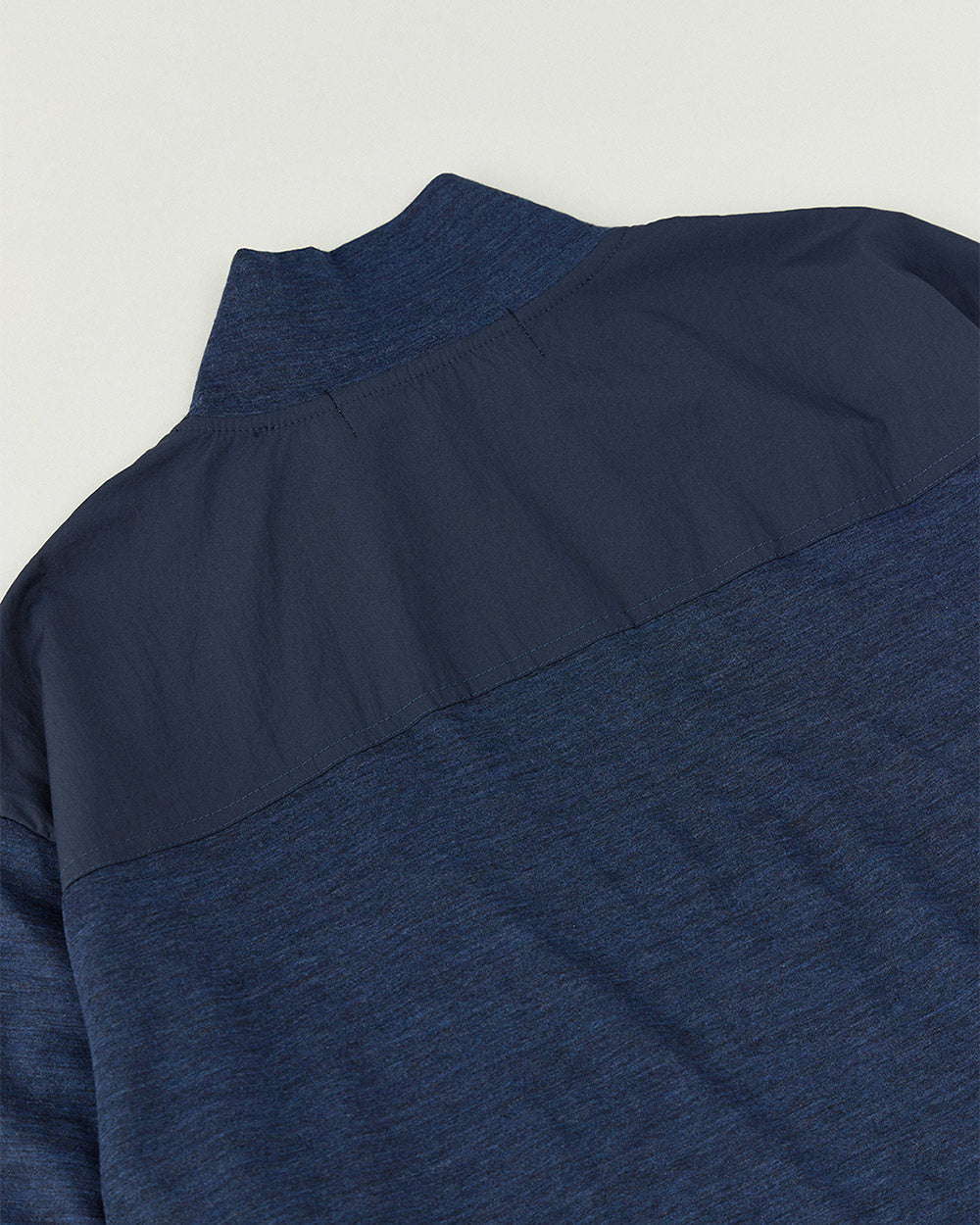 Light Merino Wool Half Zip Sweater