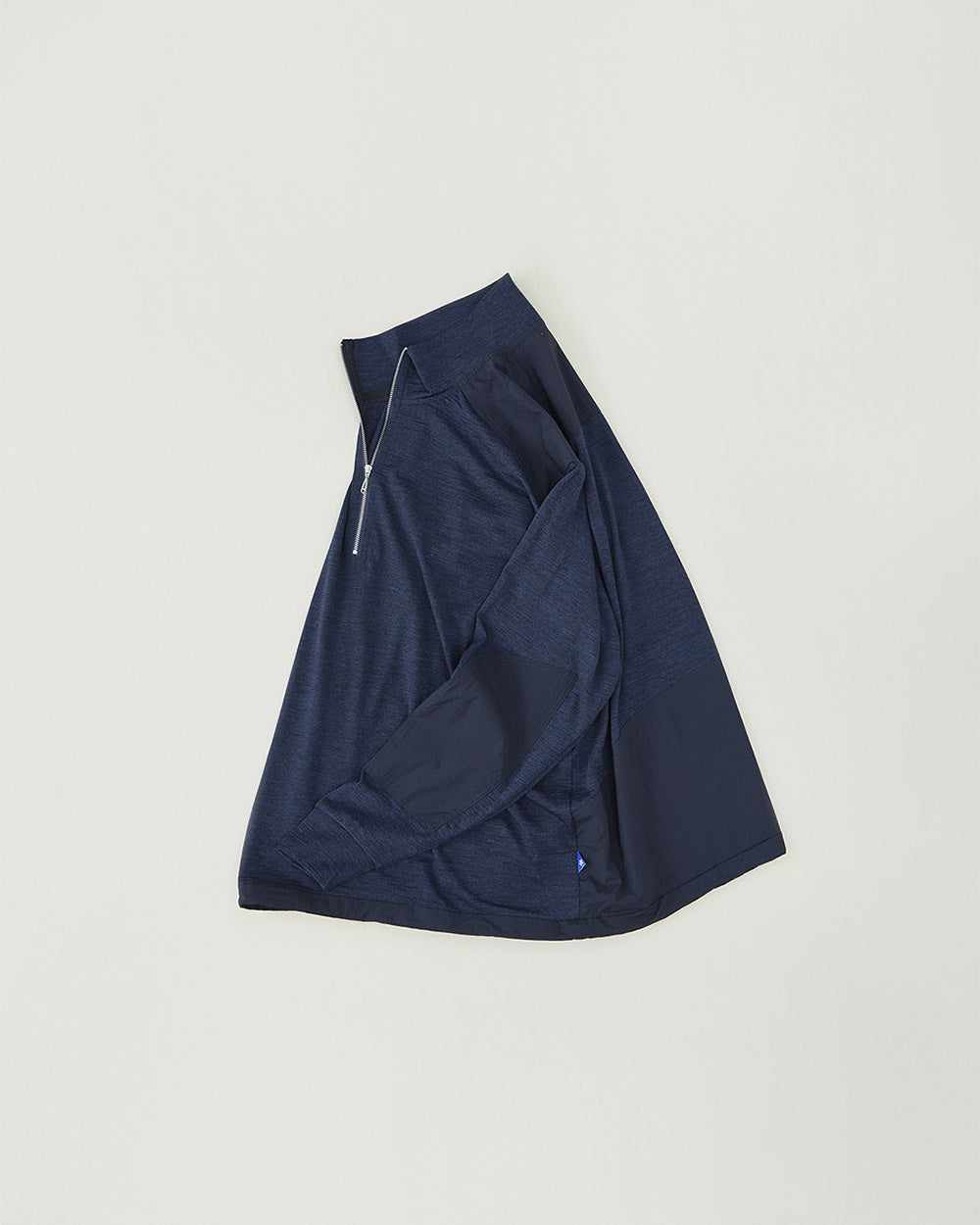 Light Merino Wool Half Zip Sweater