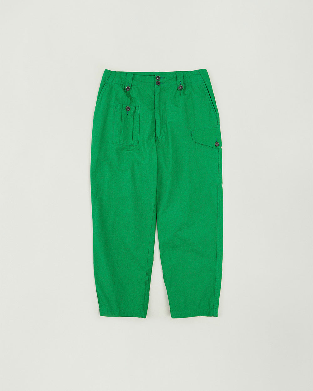 Cotton Linen Typewriter Combat Trousers