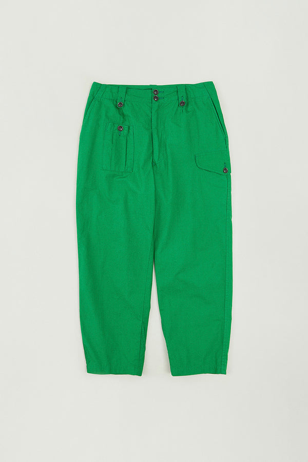 Cotton Linen Typewriter Combat Trousers