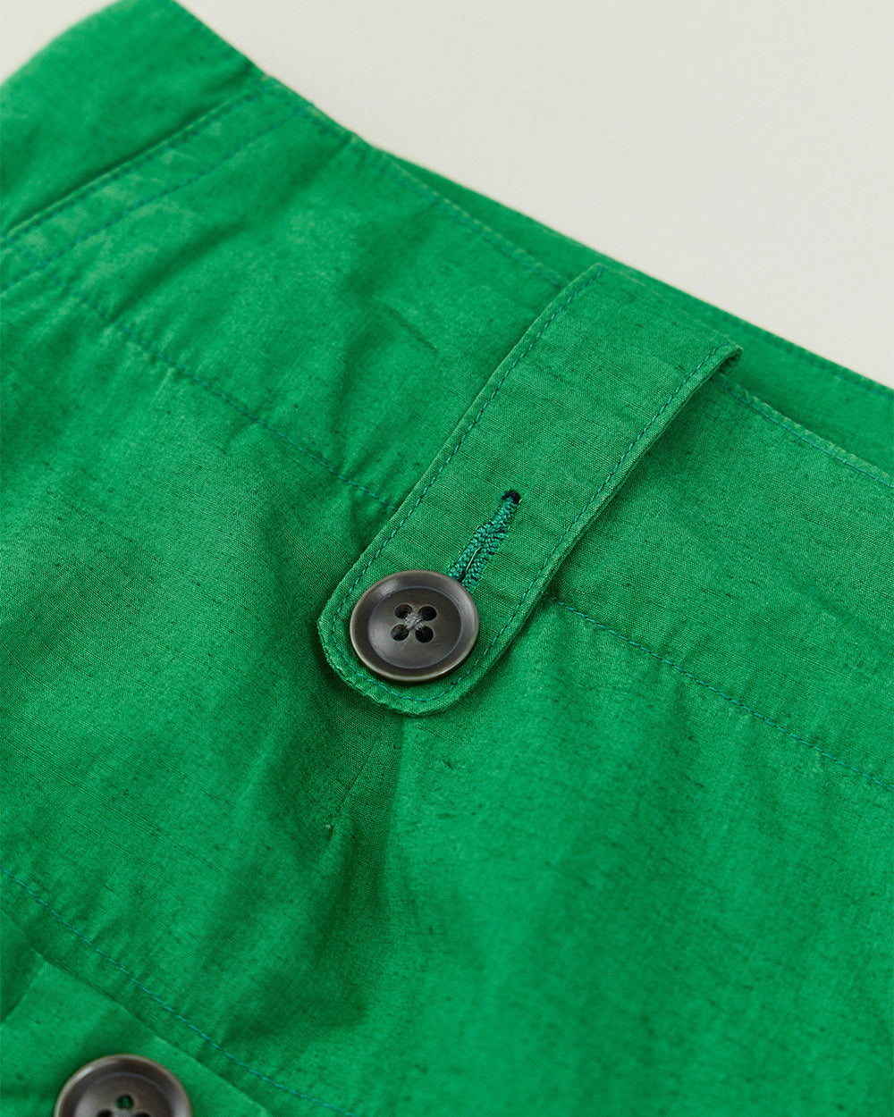 Cotton Linen Typewriter Combat Trousers