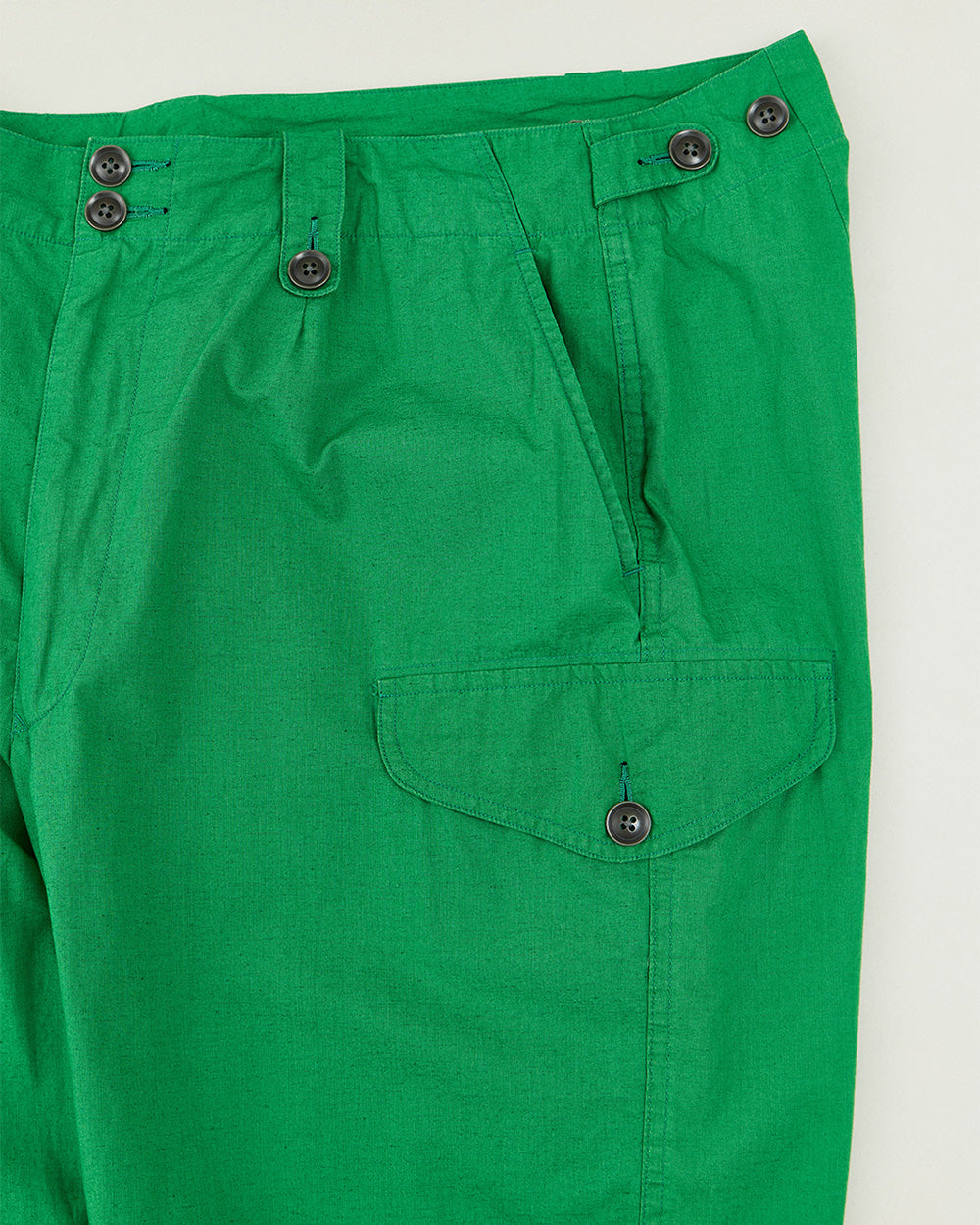 Cotton Linen Typewriter Combat Trousers