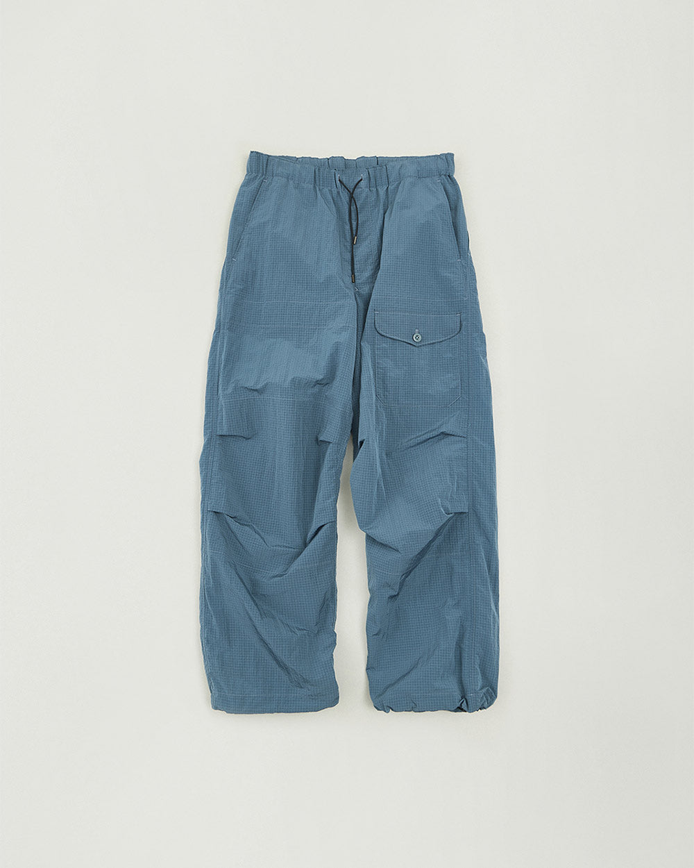 Monofilament Ripstop Nylon Wide Easy Trousers