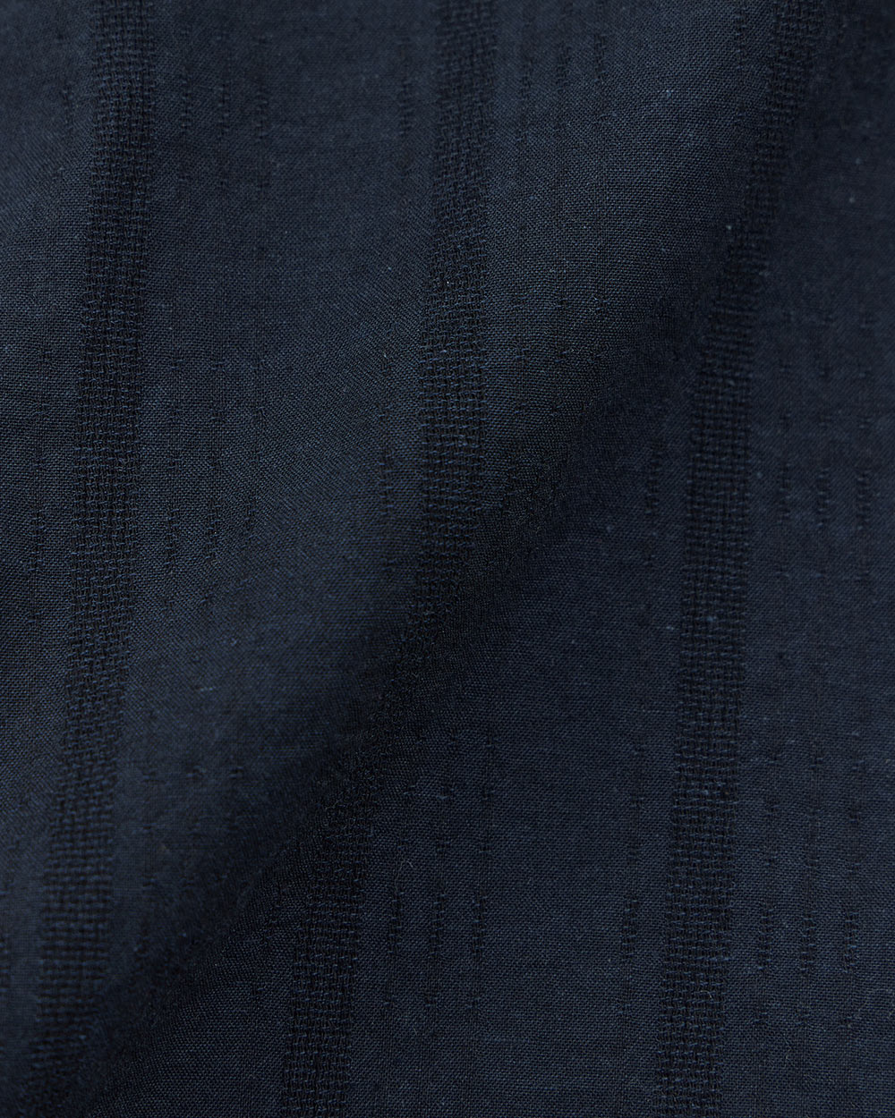 Grandad Collar Dobby Stripe Shirt
