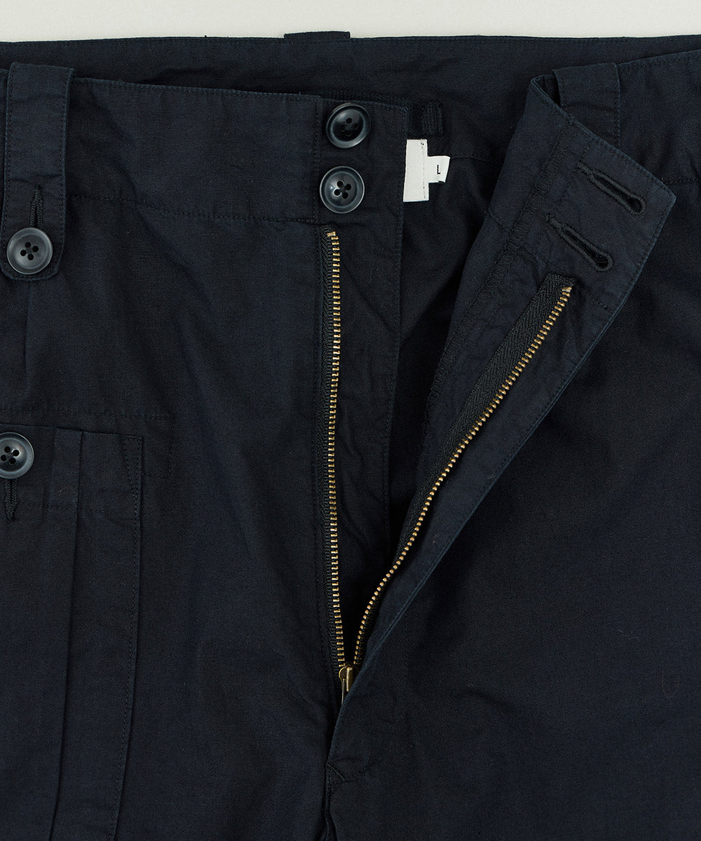 Cotton Linen Typewriter Combat Trousers