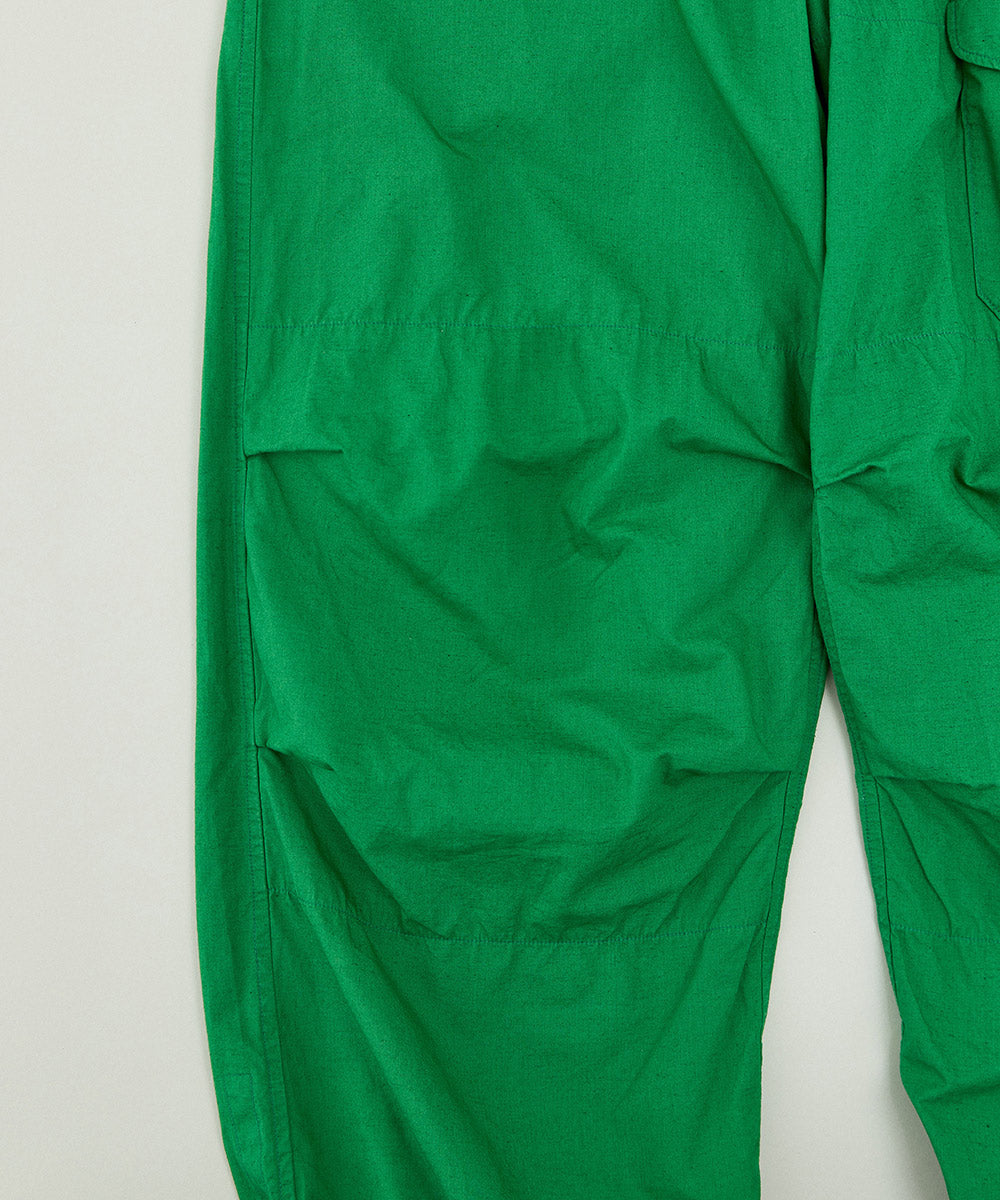Cotton Linen Typewriter Wide Easy Trousers