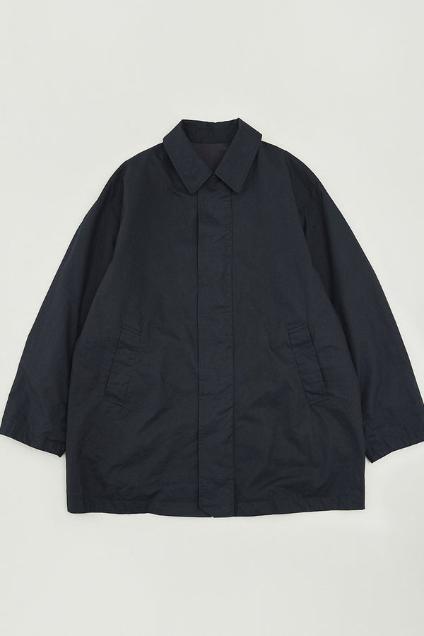 Cotton Linen Nylon Reversible Coat