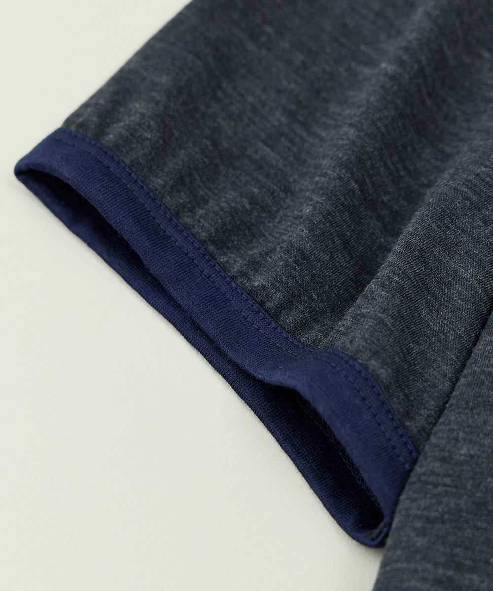 Light Merino Wool Ringer T-shirt