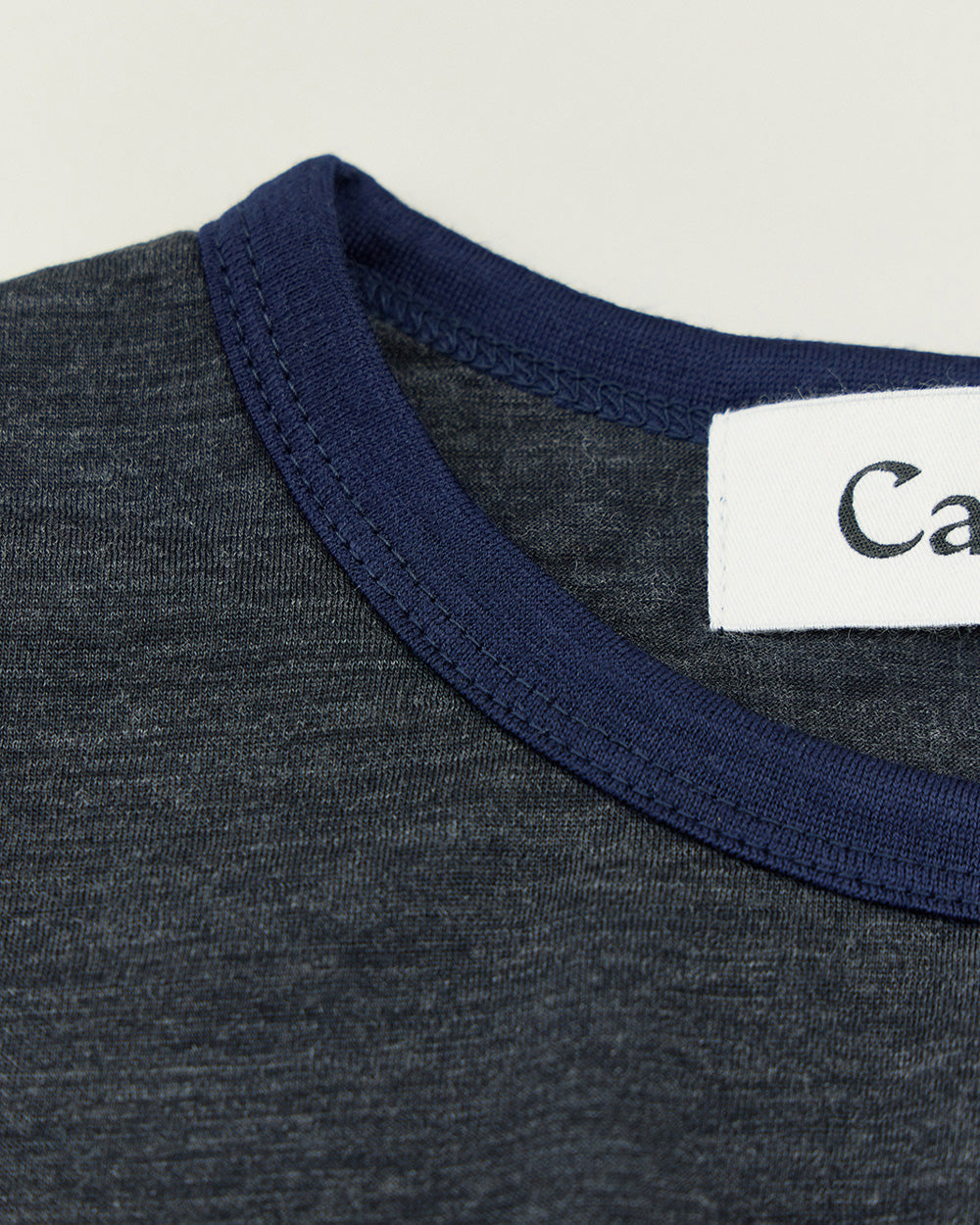 Light Merino Wool Ringer T-shirt