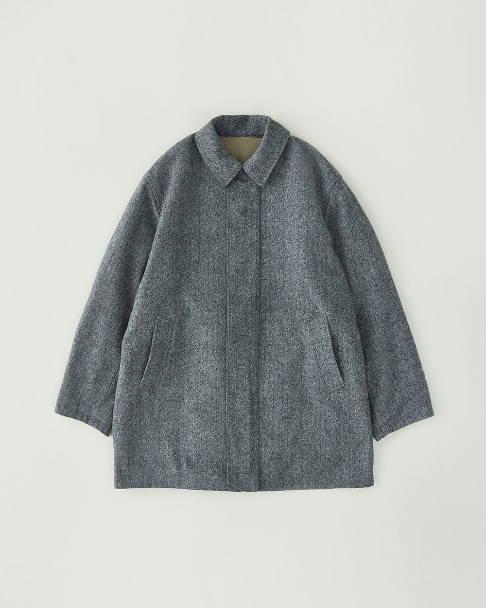Beaver Herringbone Reversible Coat