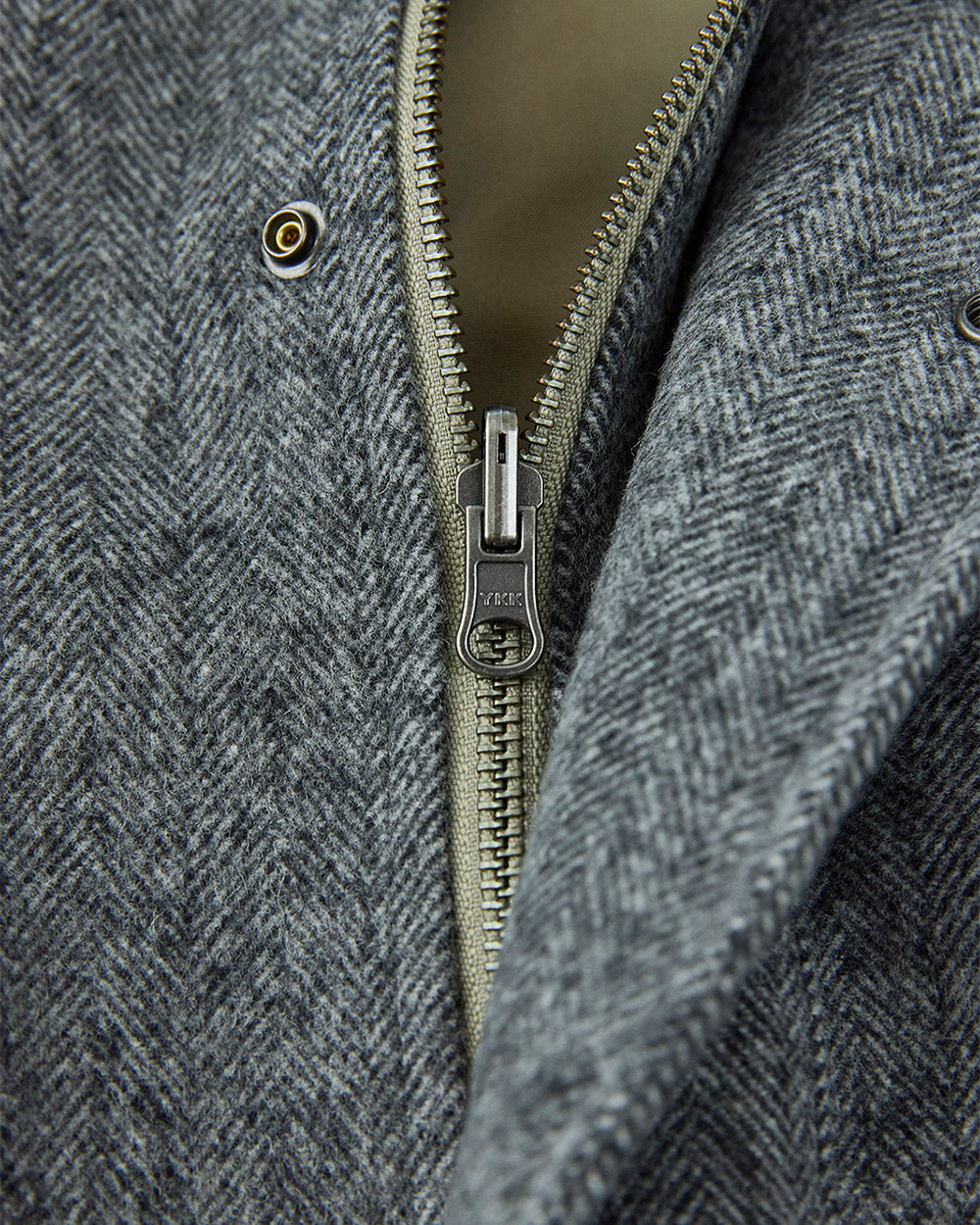 Beaver Herringbone Reversible Coat