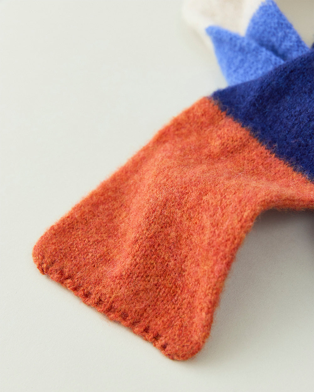 Rambling Brushed Wool Scarf