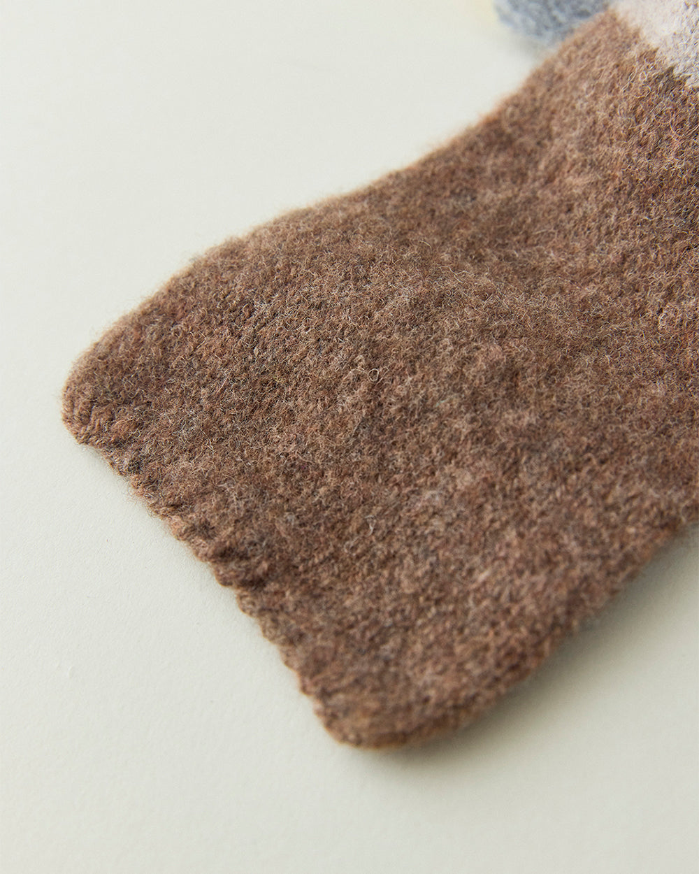 Rambling Brushed Wool Scarf