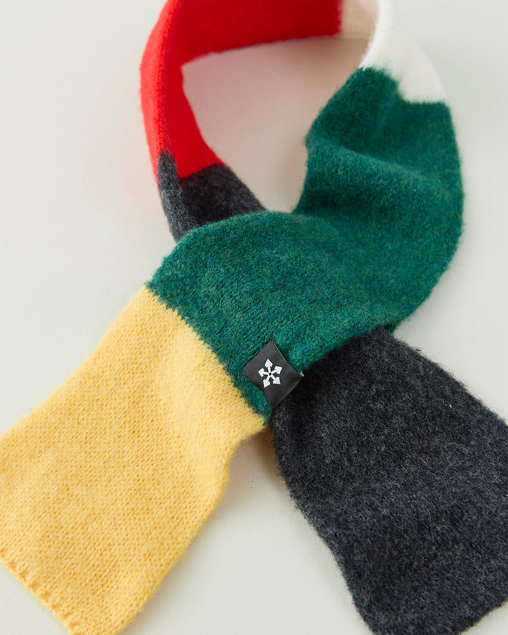 Rambling Brushed Wool Scarf