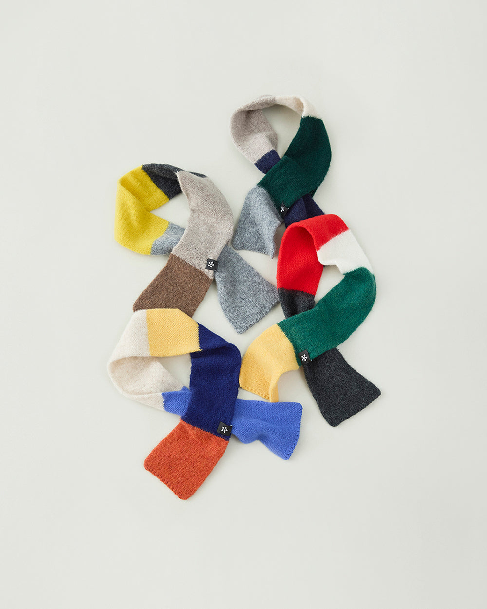 Rambling Brushed Wool Scarf